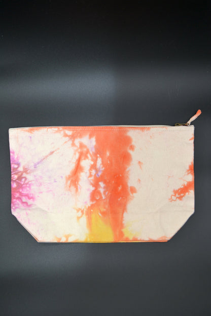 Starburst Tie Dye Project Pouch