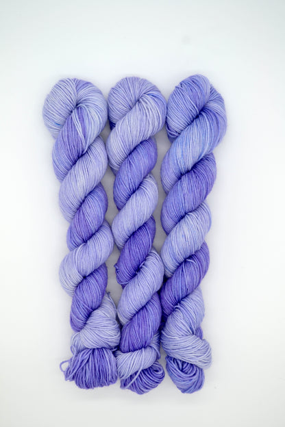 50g Sock Lavender Hand-dyed Yarn