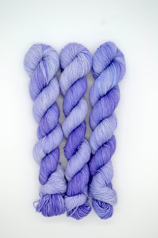 50g Sock Lavender Hand-dyed Yarn
