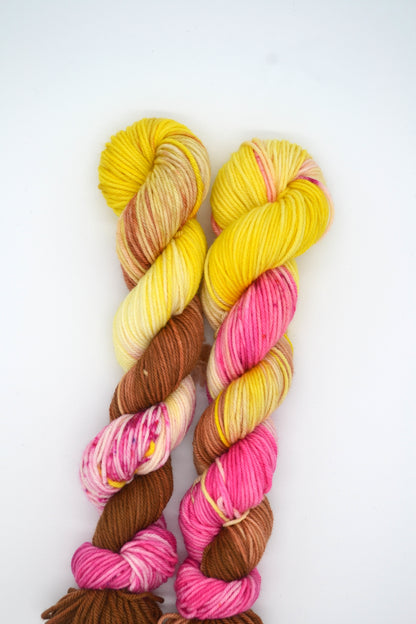 50g DK Neapolitan Hand-dyed Yarn
