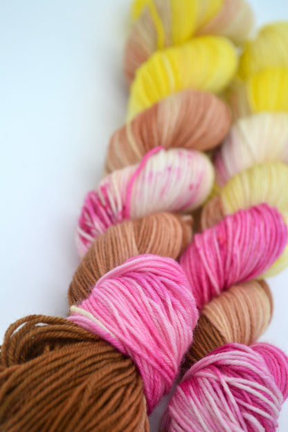 50g Sock Neapolitan Hand-dyed Yarn