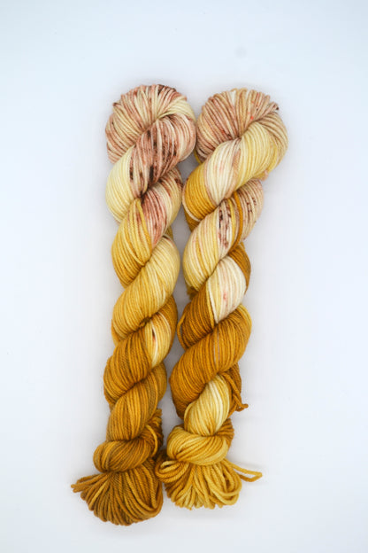 50g DK Salted Caramel Hand-dyed Yarn