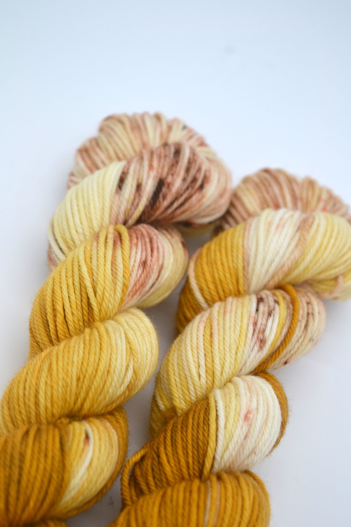 50g DK Salted Caramel Hand-dyed Yarn