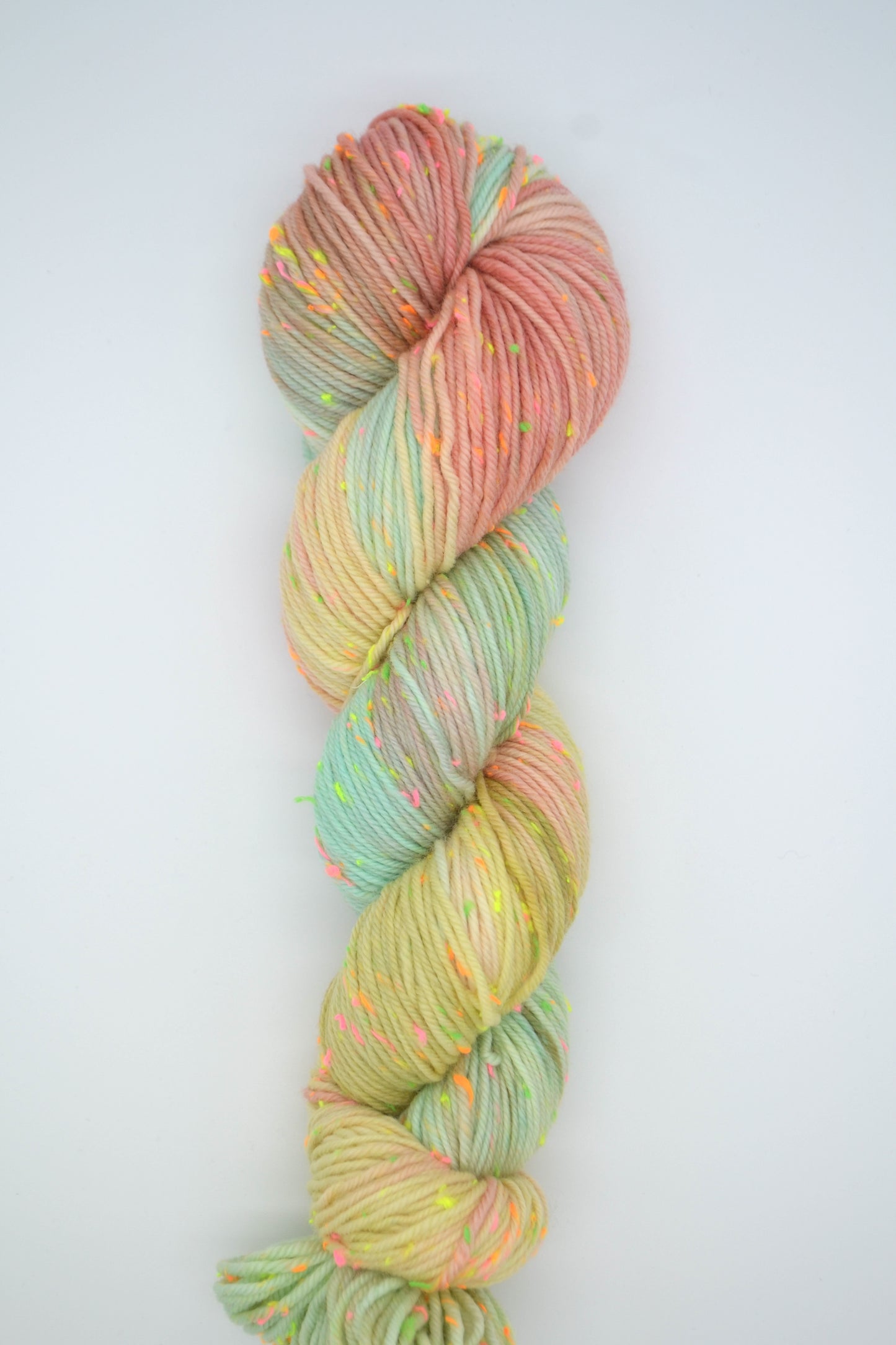 100g DK Neon Neps Hello Spring Hand-dyed Yarn