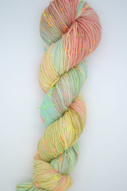 100g DK Neon Neps Hello Spring Hand-dyed Yarn