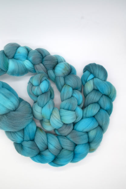 Rambouillet - Harbourside 100g Hand-dyed Fibre