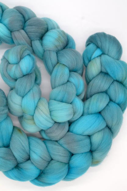 Rambouillet - Harbourside 100g Hand-dyed Fibre