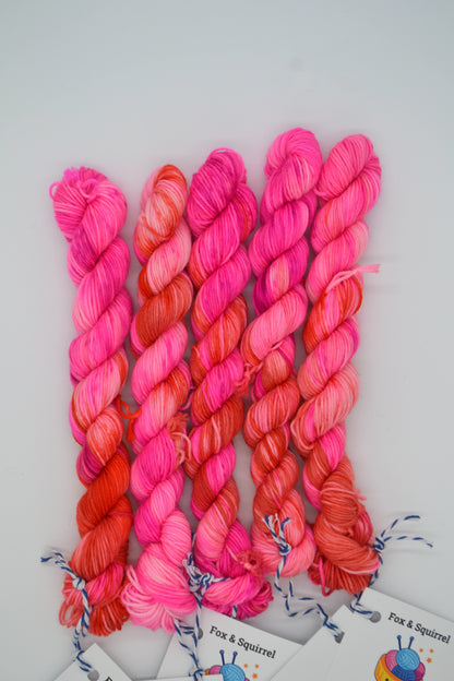 20g Sock Love Hearts Mini Skein