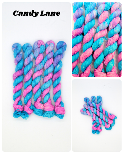 20g Sock Candy Lane Mini Skein