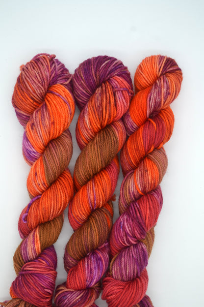 50g DK Volcano Hand-dyed Yarn