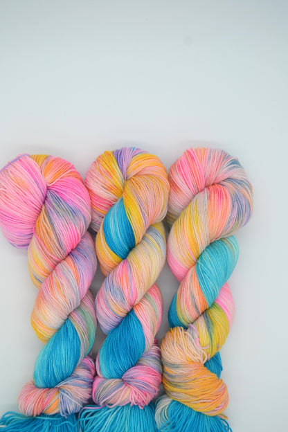 100g Sock Sugar Rush Hand-dyed Yarn