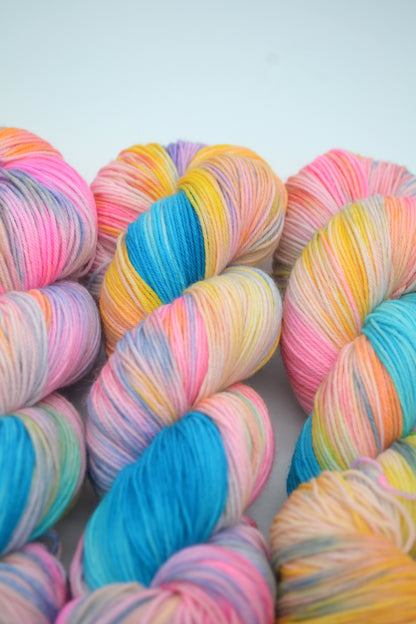 100g Sock Sugar Rush Hand-dyed Yarn
