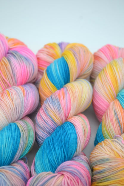 100g Sock Sugar Rush Hand-dyed Yarn