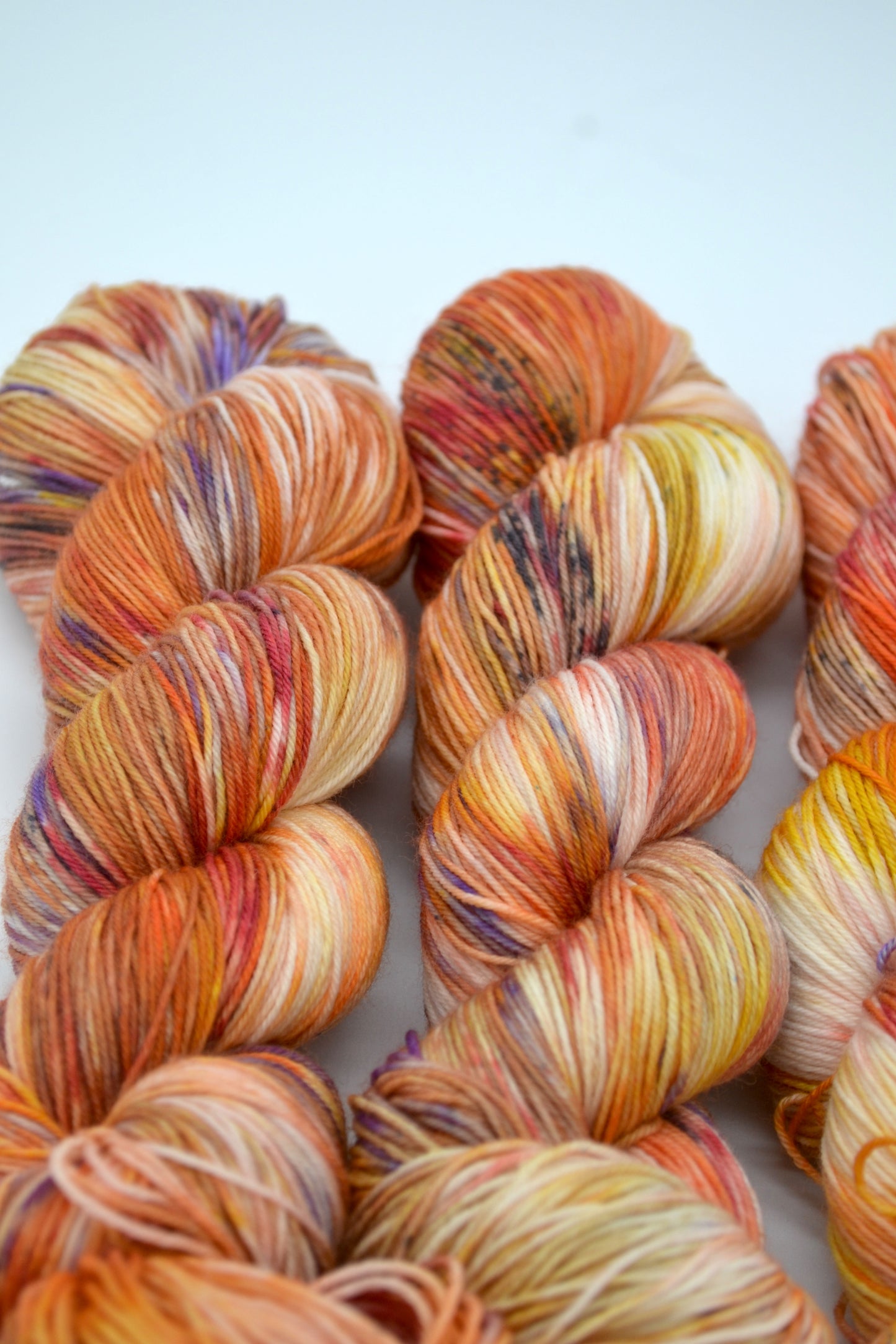 100g Sock Gold Rush Hand-dyed Yarn