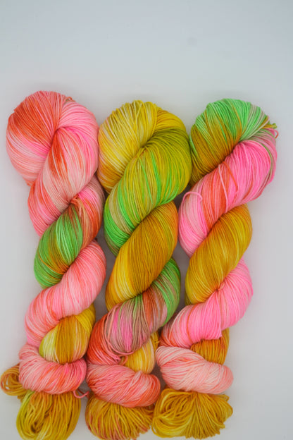 100g Sock Refresh Hand-dyed Yarn