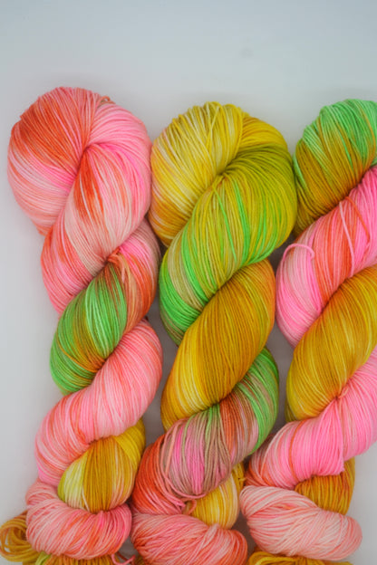 100g Sock Refresh Hand-dyed Yarn