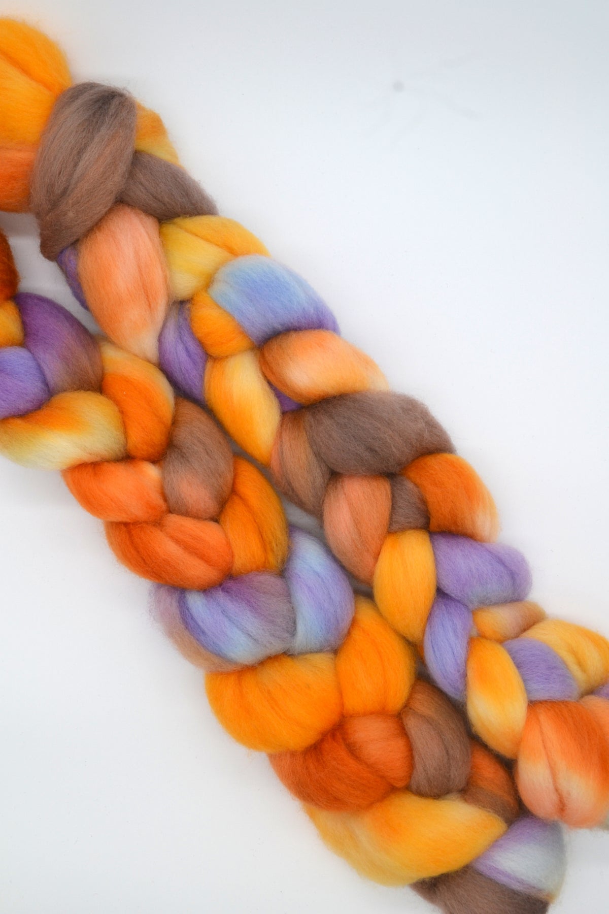 Corriedale - Lavender Honey 100g Hand-dyed Fibre