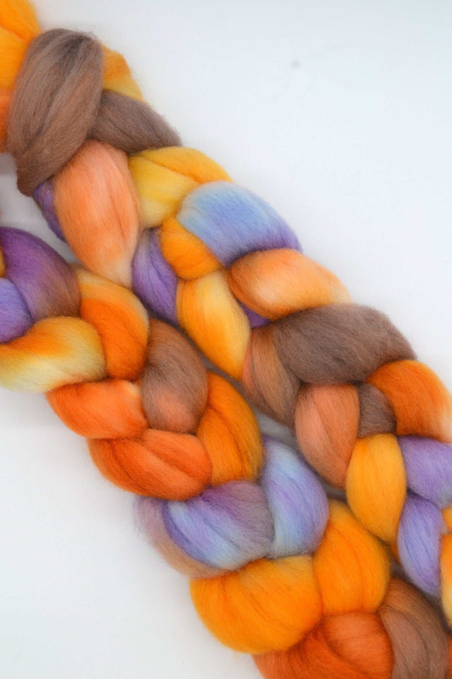 Corriedale - Lavender Honey 100g Hand-dyed Fibre