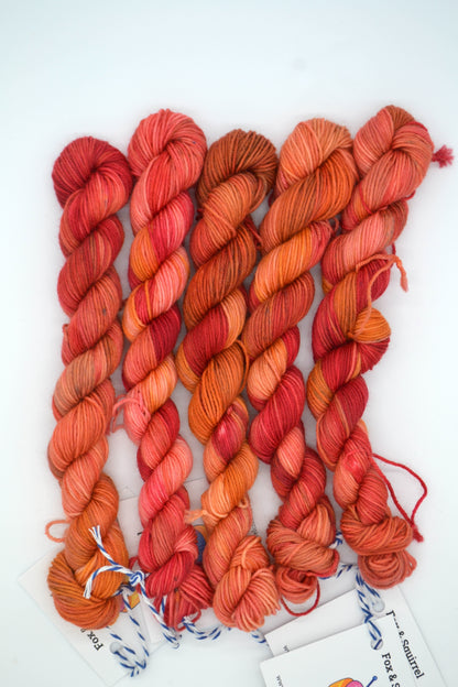20g Sock Cinder Toffee Mini Skein