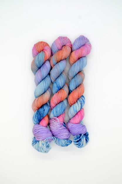 50g Sock Midwinter Sunrise Hand-dyed Yarn