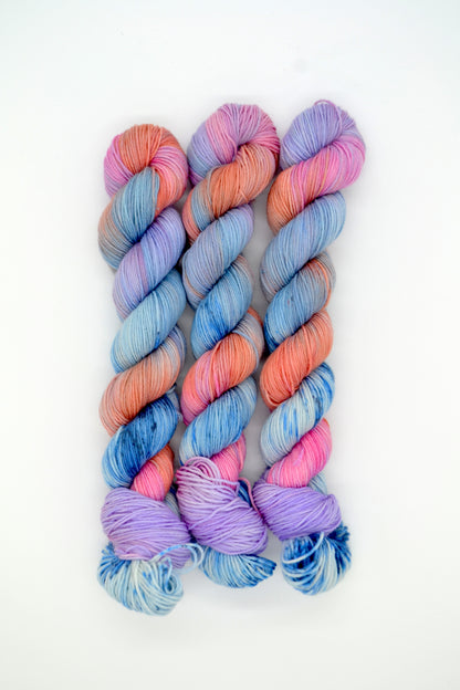 50g Sock Midwinter Sunrise Hand-dyed Yarn