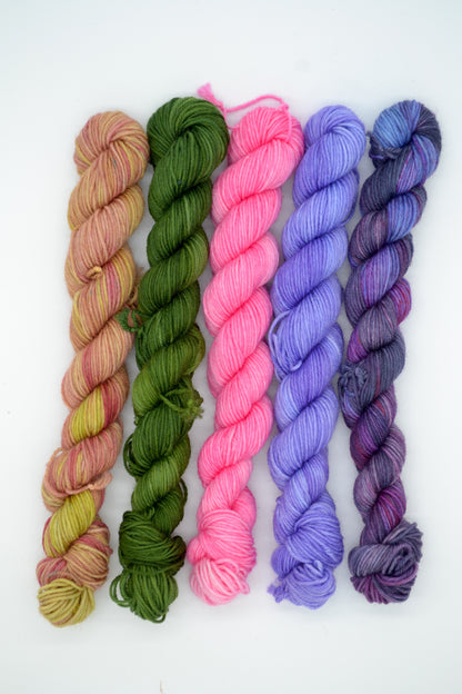 20g OOAK Sock Mini Skein Sets