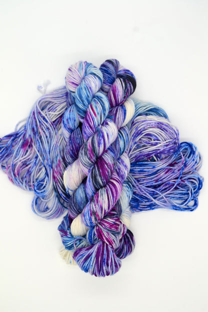 50g DK Winter Crocus Hand-dyed Yarn