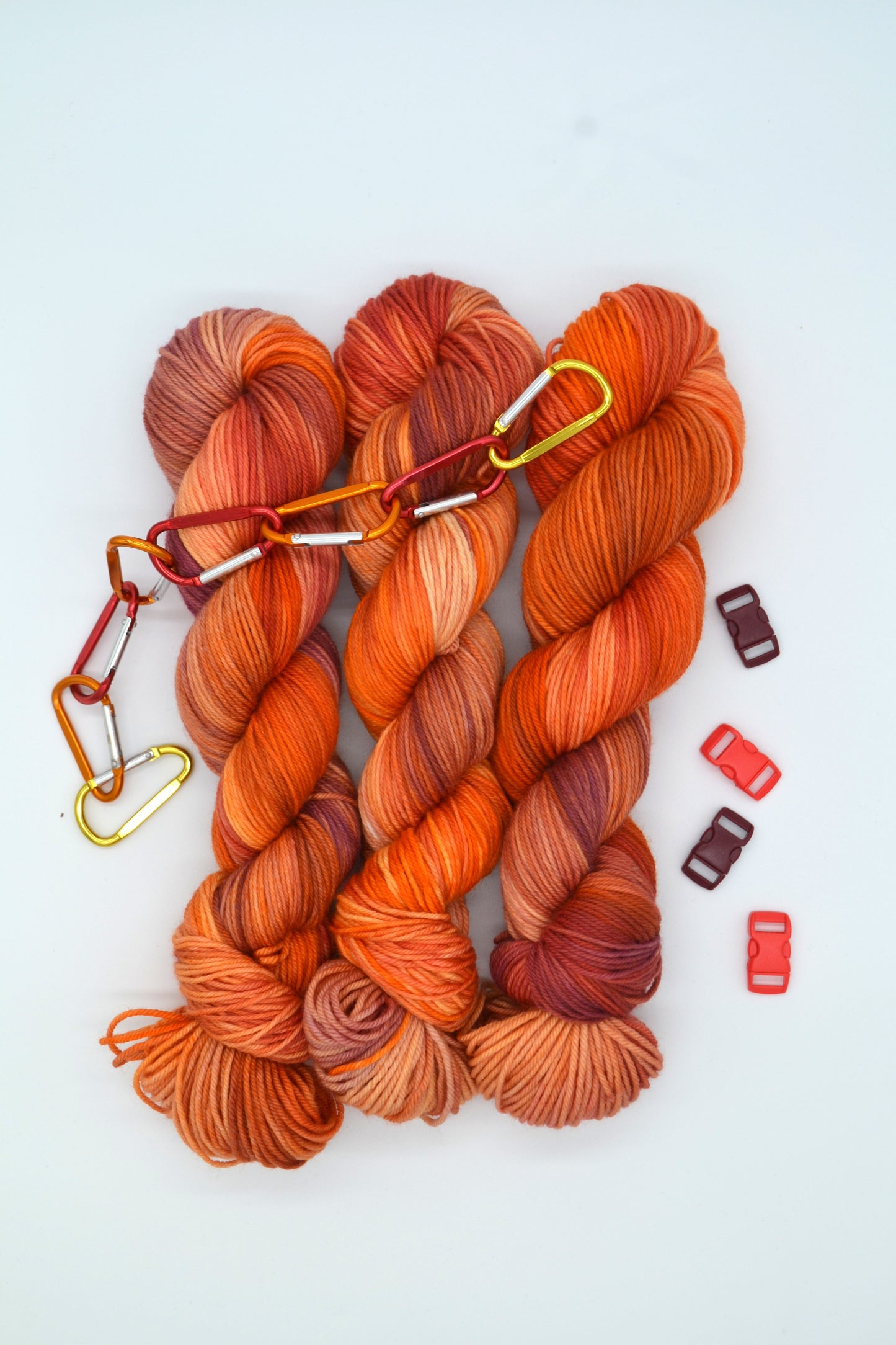 100g DK Crackle Hand-dyed Yarn