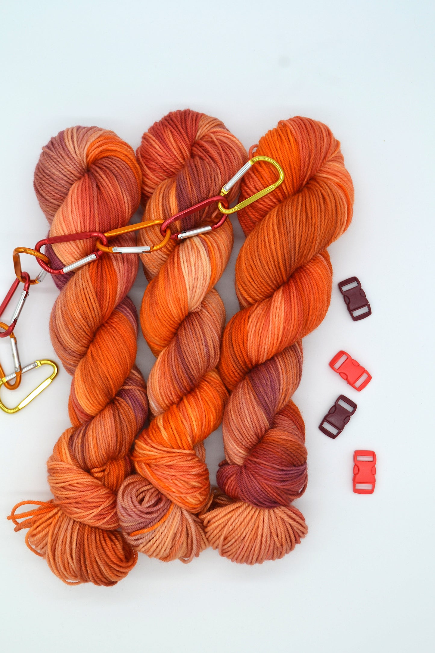100g DK Crackle Hand-dyed Yarn