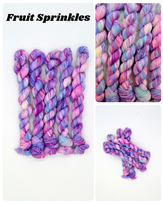 20g Sock Fruit Sprinkles Mini Skein
