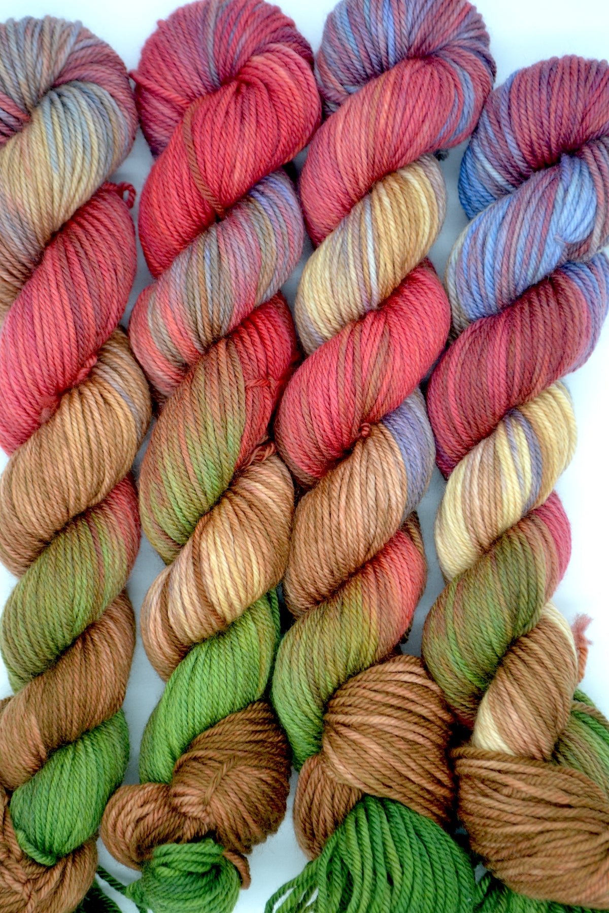 50g DK Festive Traditions Hand-dyed Yarn