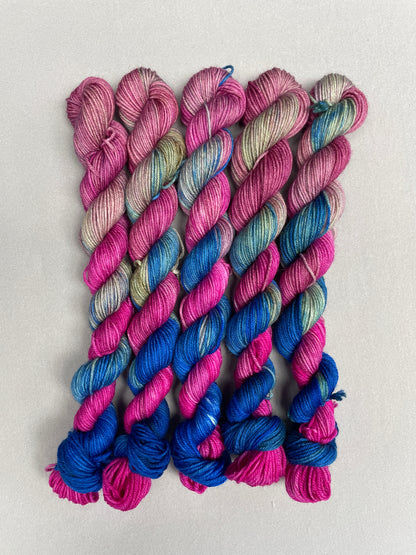 20g Sock Technicolour Mini Skein
