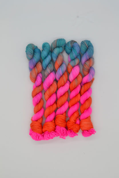 20g Sock Neon Cup Mini Skein