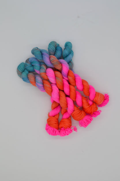 20g Sock Neon Cup Mini Skein