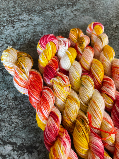 20g Sock Fire Sprinkles Mini Skein