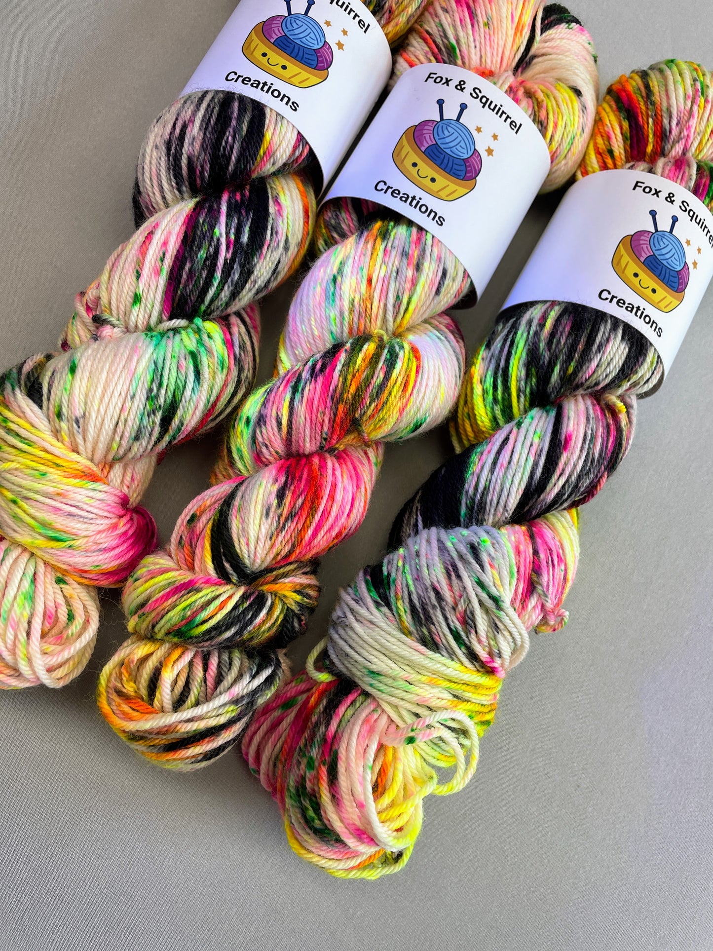 100g DK Punk Rocker Hand-dyed Yarn