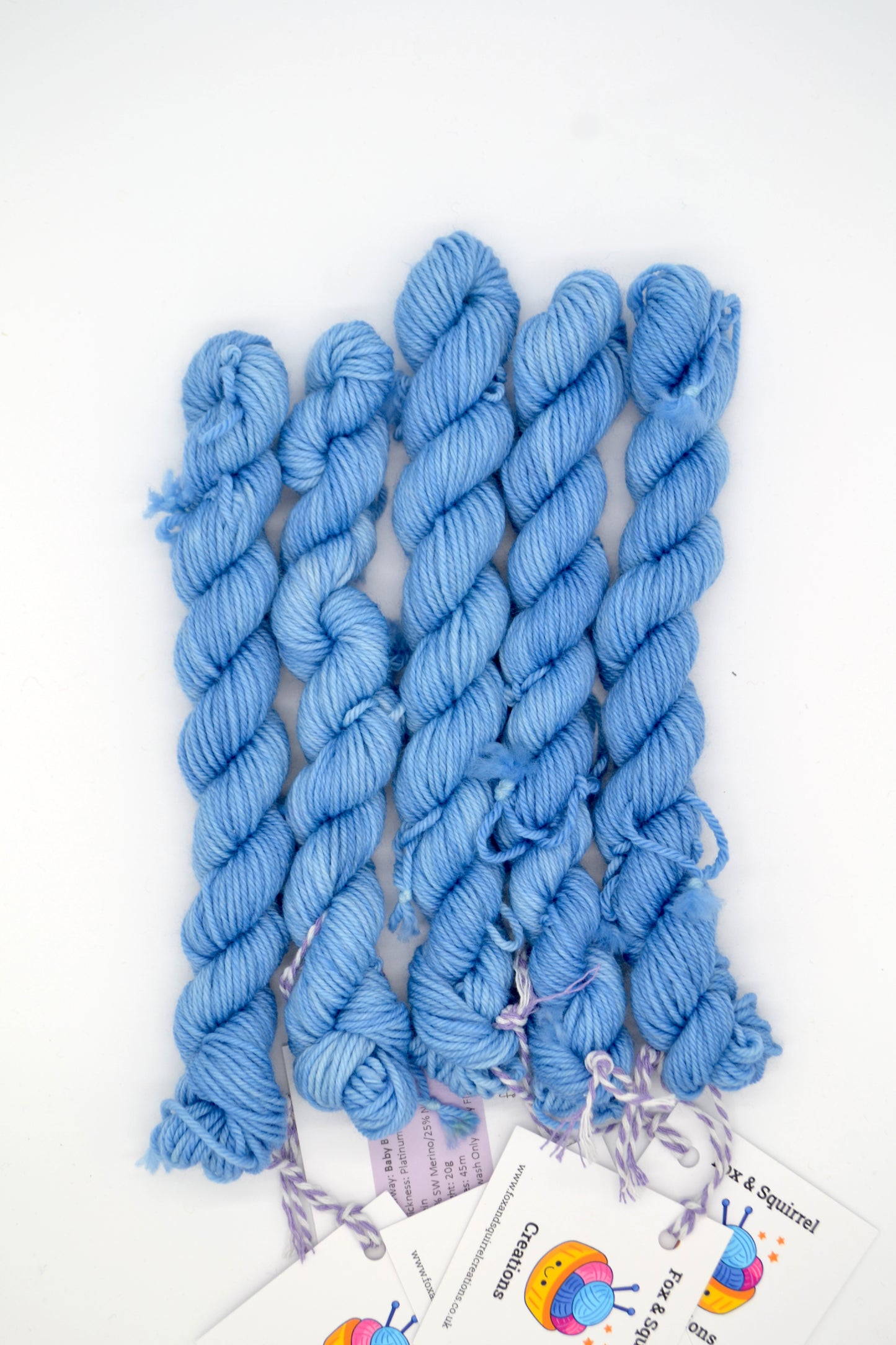 20g DK Baby Blue Mini Skein