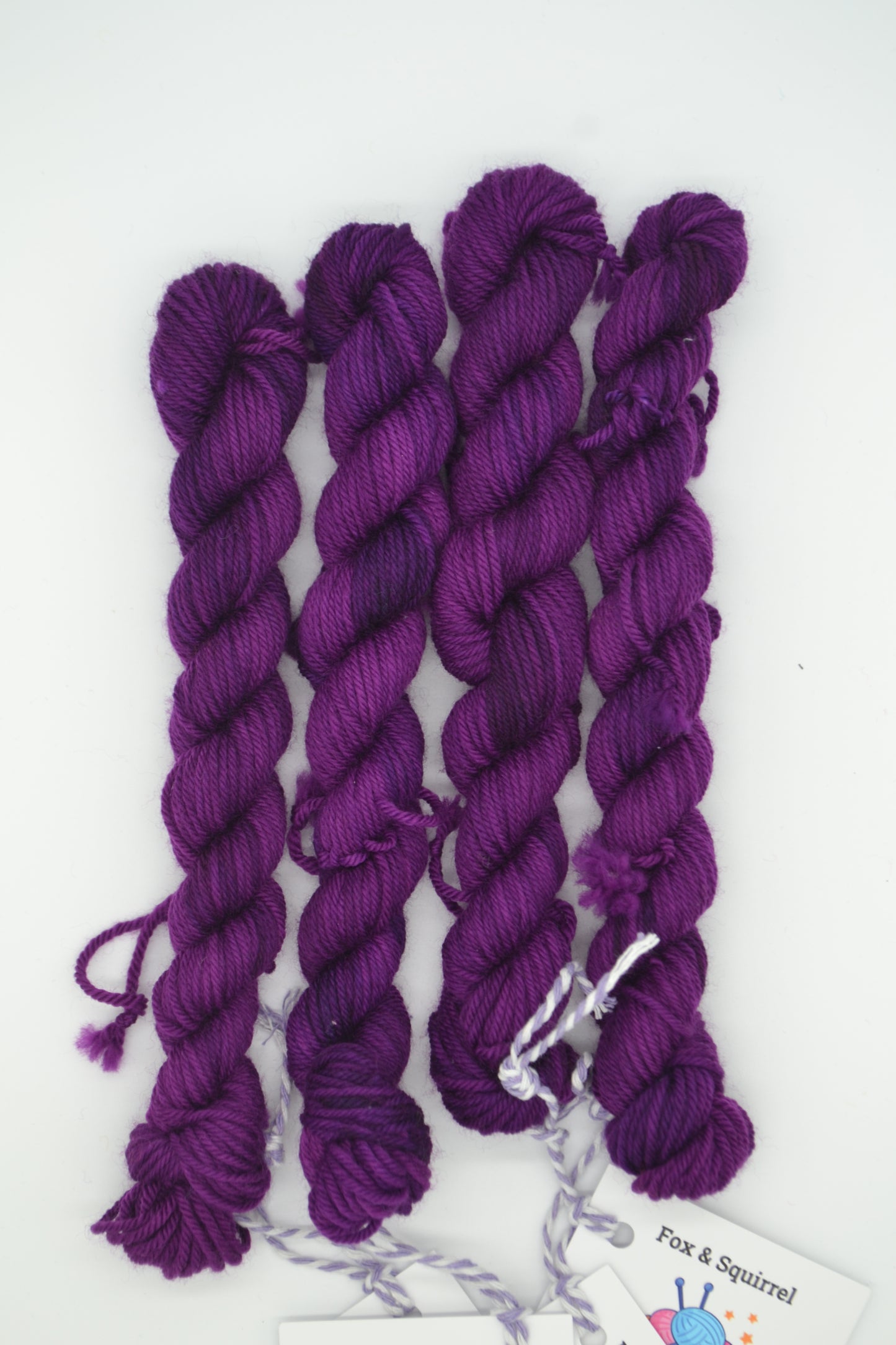 20g DK Plum Mini Skein