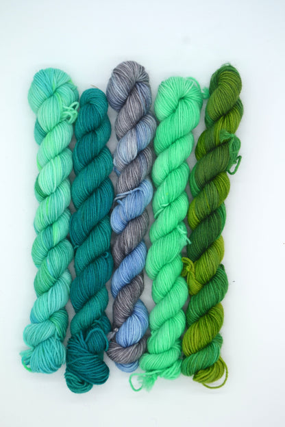 20g OOAK Sock Mini Skein Sets
