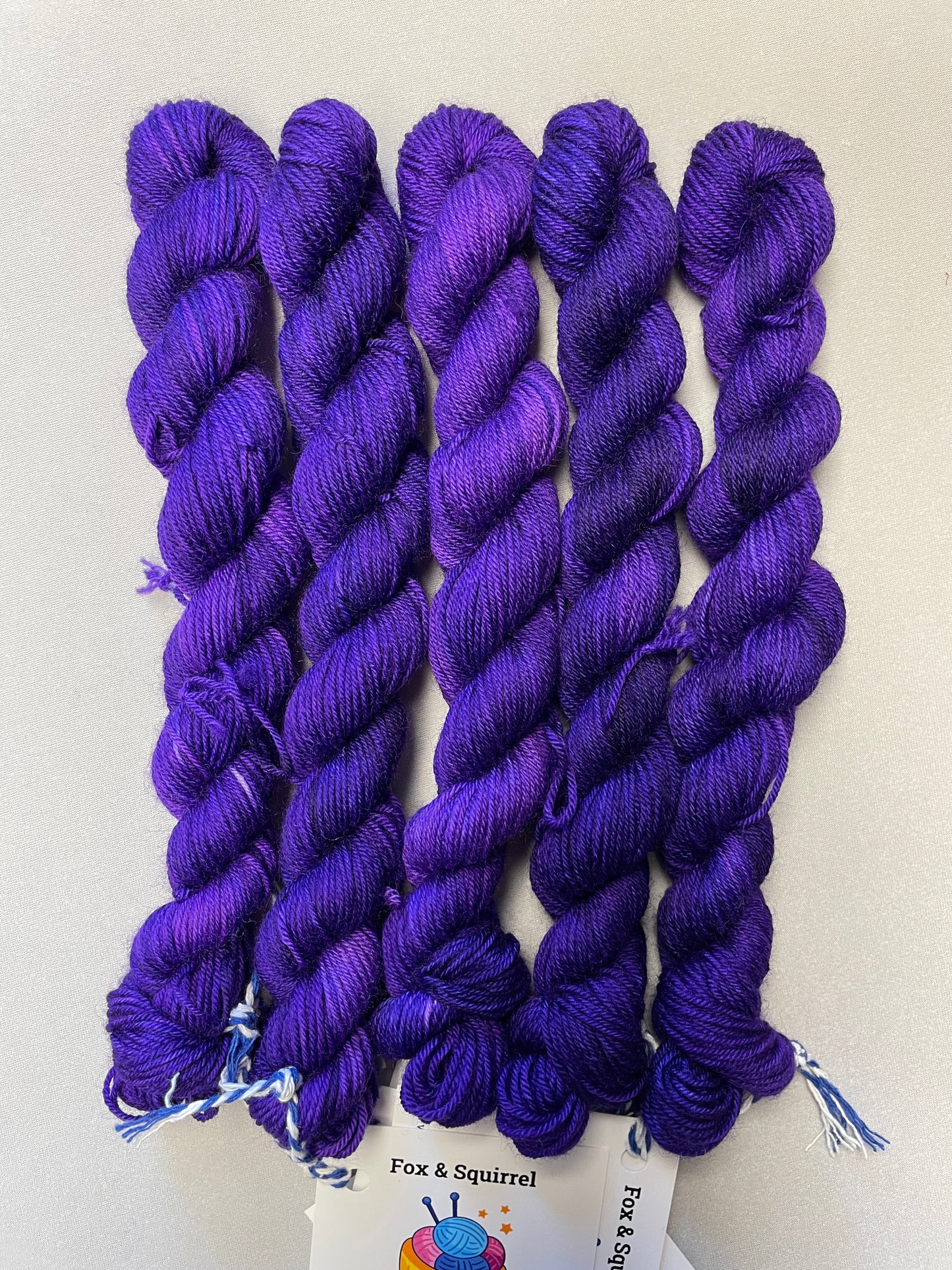 20g Sock Purple Mini Skein
