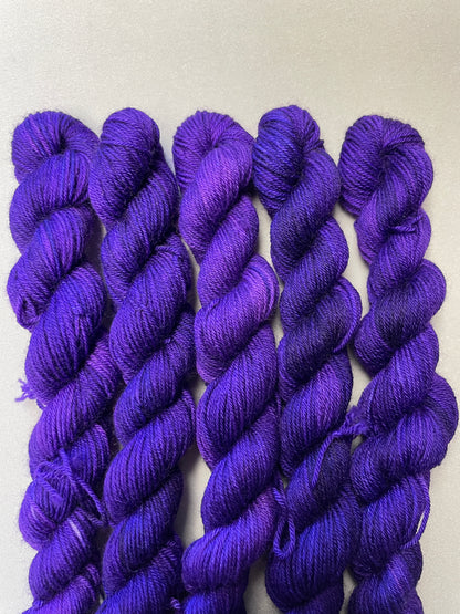 20g Sock Purple Mini Skein