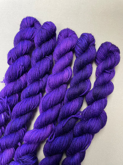 20g Sock Purple Mini Skein