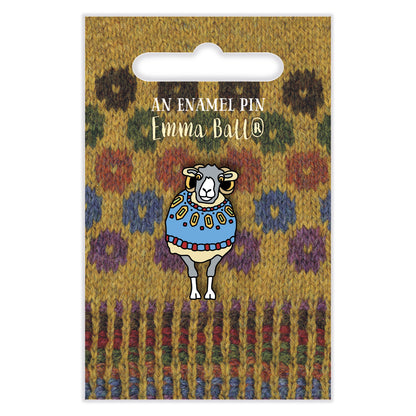 Emma Ball - Sheep Pin Badge