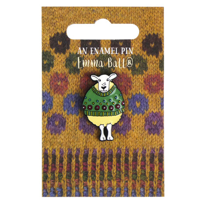 Emma Ball - Sheep Pin Badge