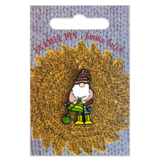Emma Ball - Gnome Pin Badge