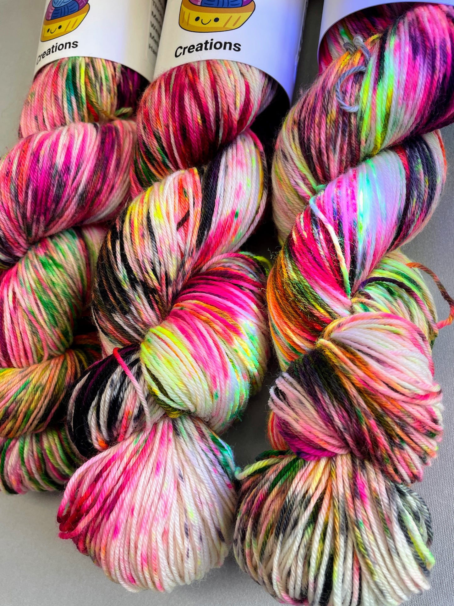 100g Sock Punk Rocker Hand-dyed Yarn