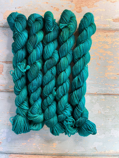 20g DK Teal Mini Skein