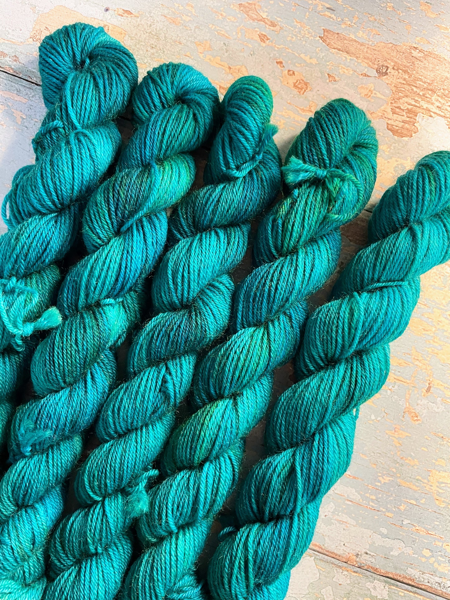 20g DK Teal Mini Skein