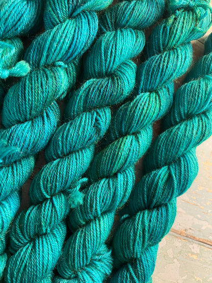 20g DK Teal Mini Skein