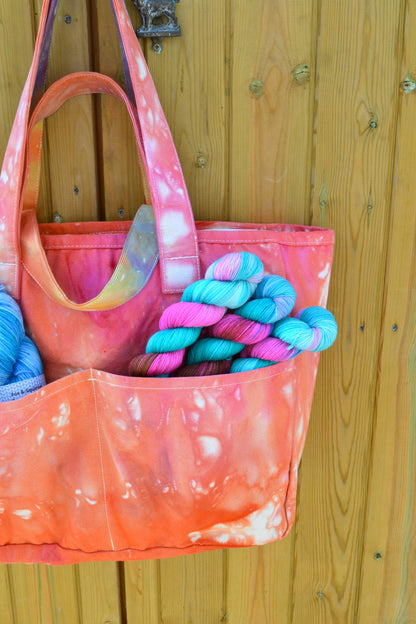 Sunrise Tie Dye Project Tote Bag